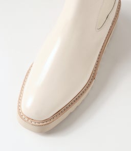 ULLONS TO VANILLA BOX VANILLA LEATHER ELASTIC