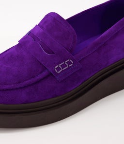 ZOAFA TO ROYAL PURPLE BLACK SOLE SUEDE