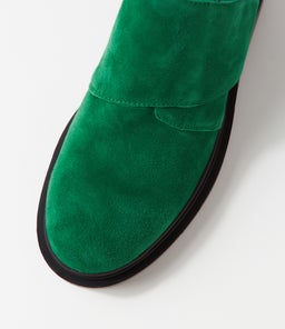 ZILOCH TO DK EMERALD BLACK SOLE SUEDE