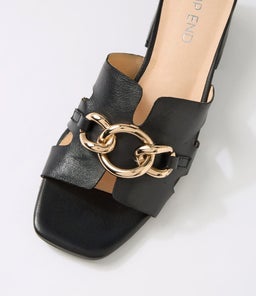CLIONA TO BLACK LEATHER