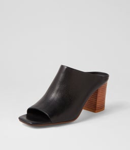 CEDDIE TO BLACK NATURAL HEEL LEATHER