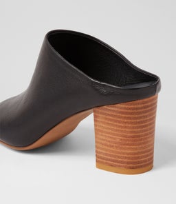 CEDDIE TO BLACK NATURAL HEEL LEATHER