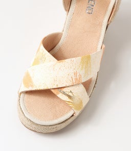 GHOSTA TO ORANGE&YELLOW SPLASH LEATHER