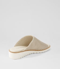 GLORIAH TO ALMOND WHITE SOLE LEATHER