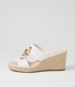 GREECIE TO WHITE NATURAL ROPE LEATHER