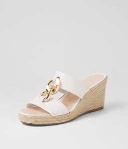 GREECIE TO WHITE NATURAL ROPE LEATHER