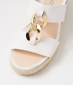 GREECIE TO WHITE NATURAL ROPE LEATHER