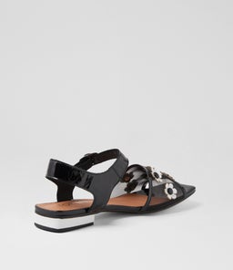 KOBLA TO BLACK WHITE PATENT MULTI