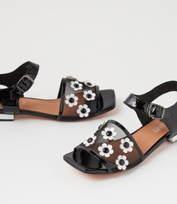 KOBLA TO BLACK WHITE PATENT MULTI
