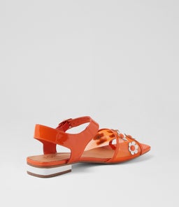 KOBLA TO ORANGE WHITE PATENT MULTI