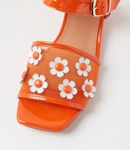KOBLA TO ORANGE WHITE PATENT MULTI