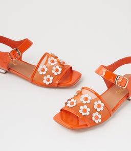 KOBLA TO ORANGE WHITE PATENT MULTI