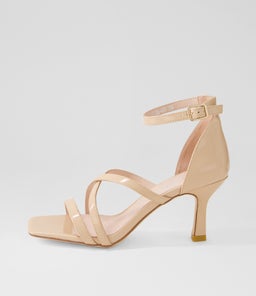 LEISL TO NUDE PATENT LEATHER