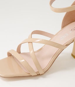 LEISL TO NUDE PATENT LEATHER