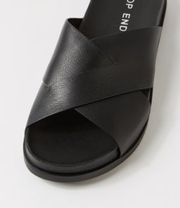 TALLY TO BLACK LEATHER