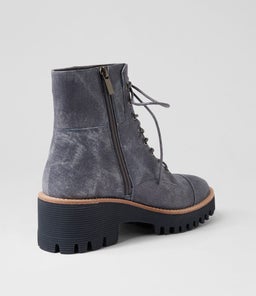 DAILAY TO WASHED DENIM LEATHER