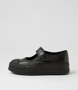 HILARRY TO BLACK BLACK SOLE LEATHER