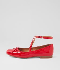 MOWWIE TO NEW RED PATENT LEATHER