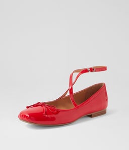 MOWWIE TO NEW RED PATENT LEATHER