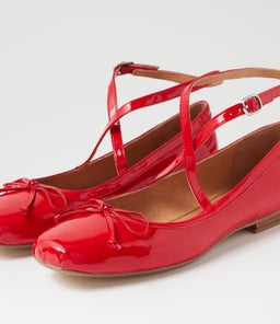MOWWIE TO NEW RED PATENT LEATHER