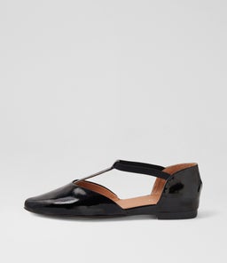 SADDIE TO BLACK PATENT LEATHER