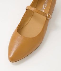 SAIRO TO DK TAN LEATHER