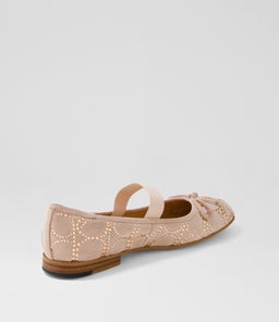WONIES TO LT BLUSH SUEDE JEWELS