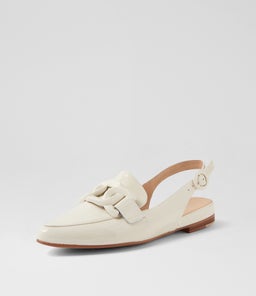 FAVILLAS TO IVORY PATENT LEATHER