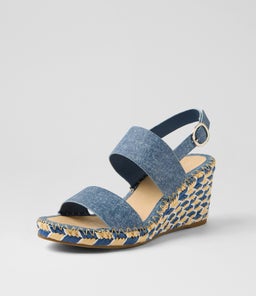 GAGANS TO BLUE DENIM LEATHER
