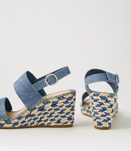 GAGANS TO BLUE DENIM LEATHER