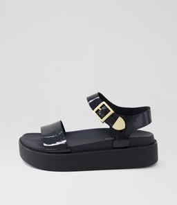 GEVELA TO BLACK PATENT LEATHER