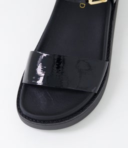 GEVELA TO BLACK PATENT LEATHER