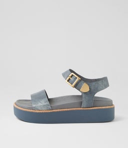 GEVELA TO WASHED DENIM LEATHER