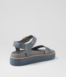 GEVELA TO WASHED DENIM LEATHER