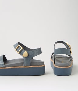 GEVELA TO WASHED DENIM LEATHER