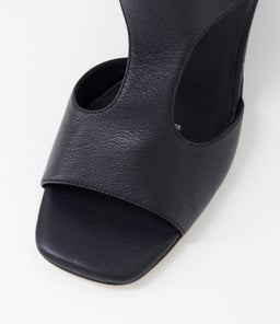 HARNECE TO BLACK LEATHER