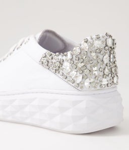 IJESSI TO WHITE SILVER LEATHER JEWELS