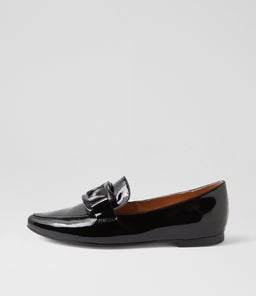 Socoros Black Patent Leather Loafers Socoros Black Patent Leather Loafers