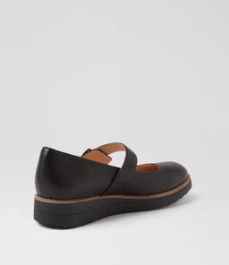 OHGEES TO BLACK BLACK SOLE TUMBLE LEATHER