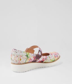OHGEES TO PASTEL MULTI WHITE SOLE LEATHER