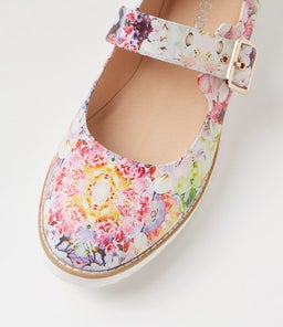 OHGEES TO PASTEL MULTI WHITE SOLE LEATHER