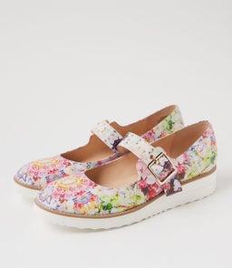 OHGEES TO PASTEL MULTI WHITE SOLE LEATHER
