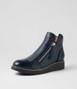 OODAY TO NAVY NAVY LEATHER PATENT
