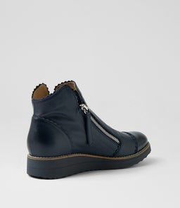 OODAY TO NAVY NAVY LEATHER PATENT