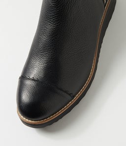 ONIGHT TO BLACK BLACK SOLE LEATHER