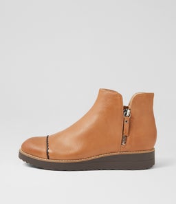 ONIGHT TO DK TAN CHOC SOLE LEATHER
