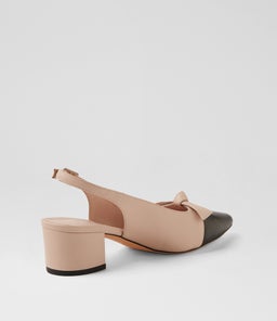 AYMAY TO BLACK NUDE LEATHER