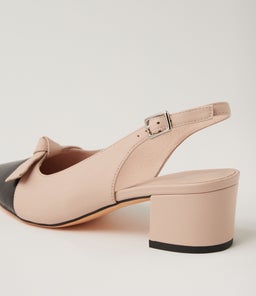AYMAY TO BLACK NUDE LEATHER