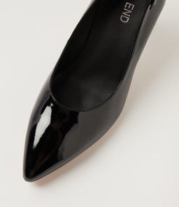 LISSIA TO BLACK PATENT LEATHER