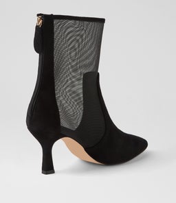 LENKA TO BLACK SUEDE MESH